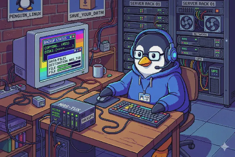 Featured image of post Respaldos en Linux, los programas que he utilizado