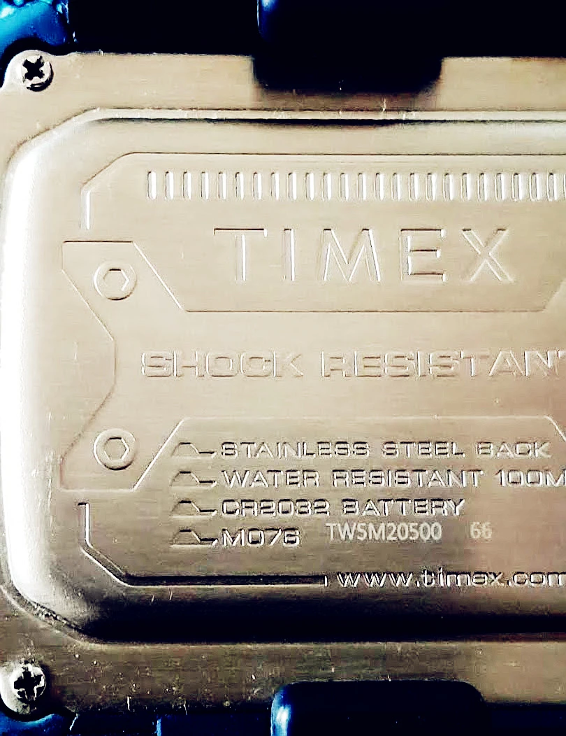 Batería que utiliza el Timex Comando