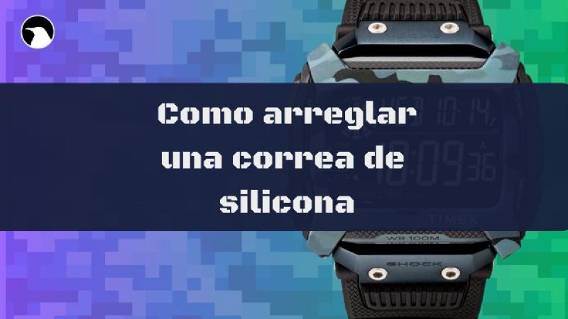 Featured image of post Como reparar una correa de silicona
