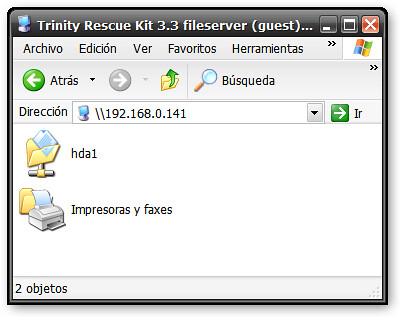 trinity samba server