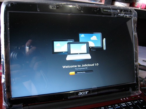 Arranque de Jolicloud