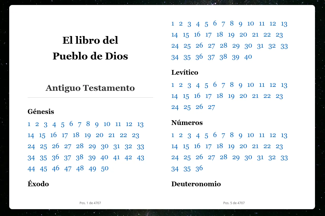 El índice