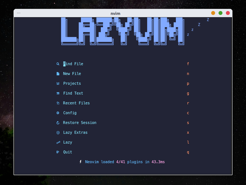 Lazyvim