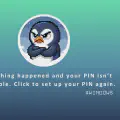 Algo pasó y tu PIN ya no esta disponible