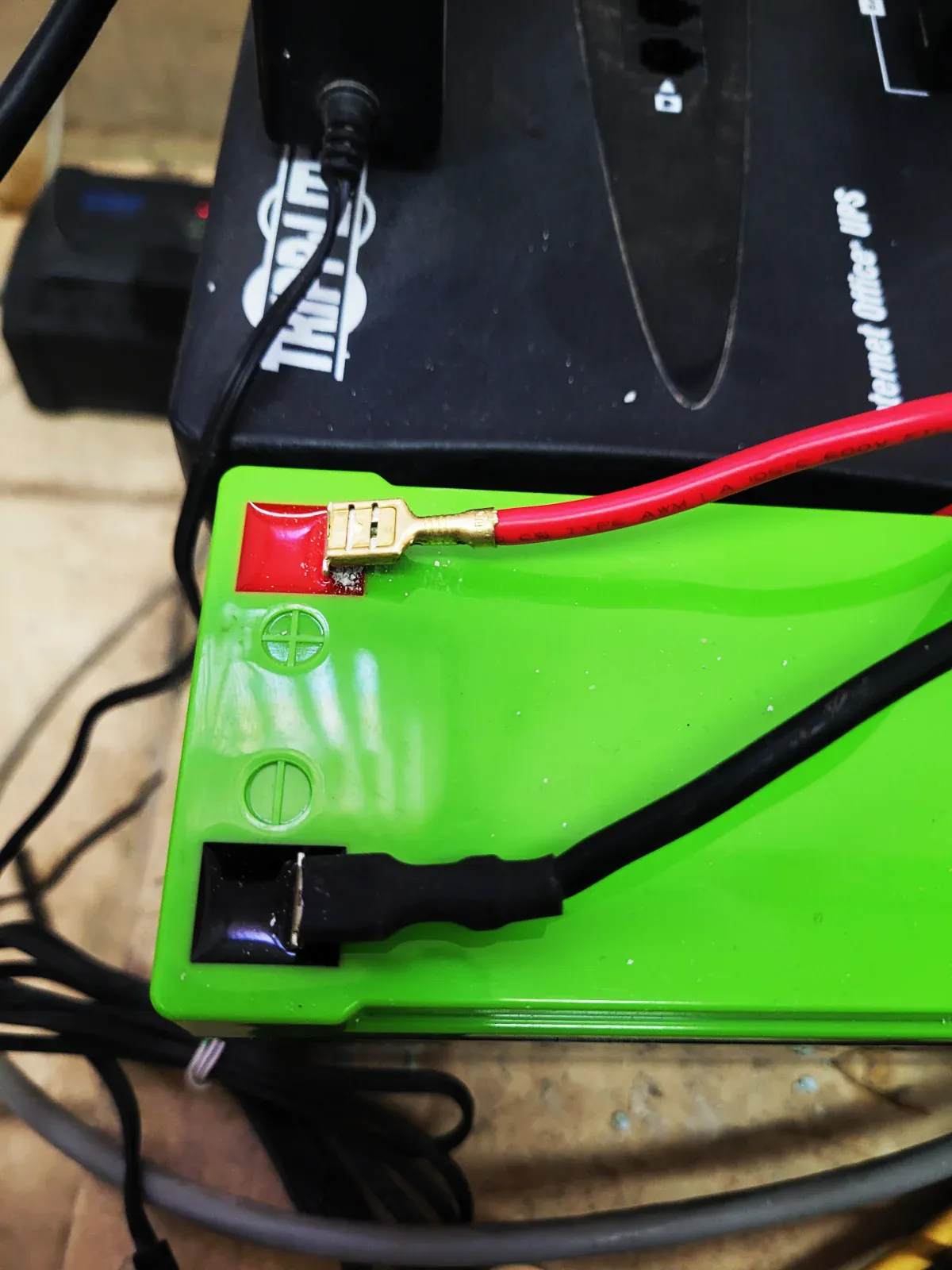 Batería de LiFePO4 instalada y funcionando