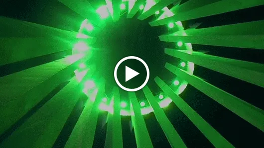 Cambio de Luces en el interior del Torreón Moderno.