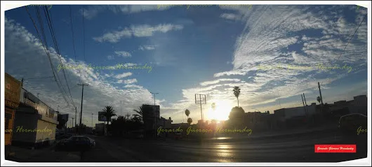 MAÑANA EN EL BULEVAR INDEPENDENCIA  No, no es tampoco una de las excelentes f...