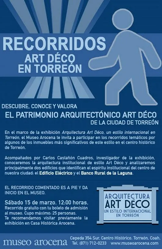 No falte usted, es una buena oportunidad de reconocer estos edificios.