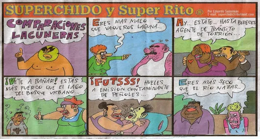 28 de Diciembre Sonría un poquito COMPARACIONES LAGUNERAS  (Súperchido y S...