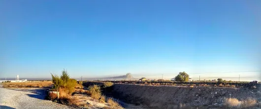 Incendio Hoy en la mañana noté una nube muy curiosa, al acercarnos nos dimo...