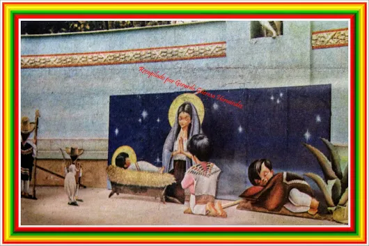 La Alameda / Navidad Lagunera FUENTE DEL PENSADOR EN LA NAVIDAD DE PRINCIPIOS...