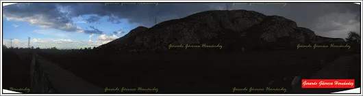 En el Nazas ¡VIENE UNA TROMBA DESDE EL CERRO DEL HUARACHE!  El año pasado, an...