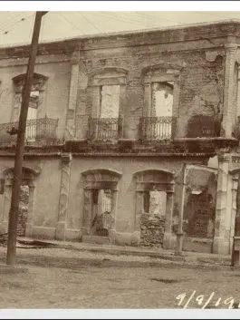 La Ciudad Jardín EL HOTEL MADRID DESTRUIDO EN TIEMPOS DE LA REVOLUCIÓN (1913)...