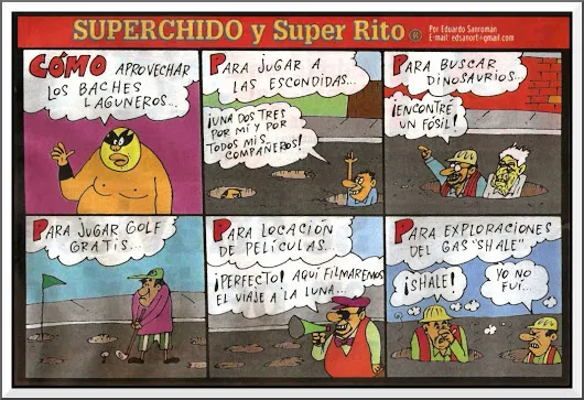 Sonría un poquito BACHES LAGUNEROS  Siguen las lluvias y los baches en La Lag...