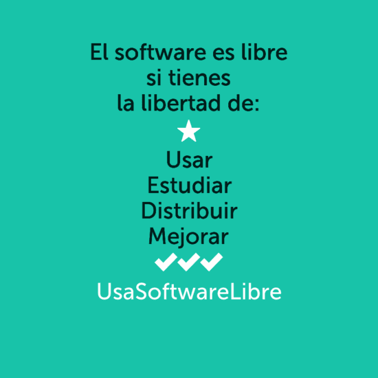 libertades del software libre