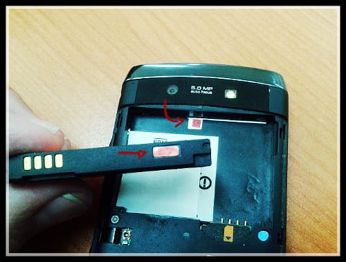 Etiquetas de celulares mojados