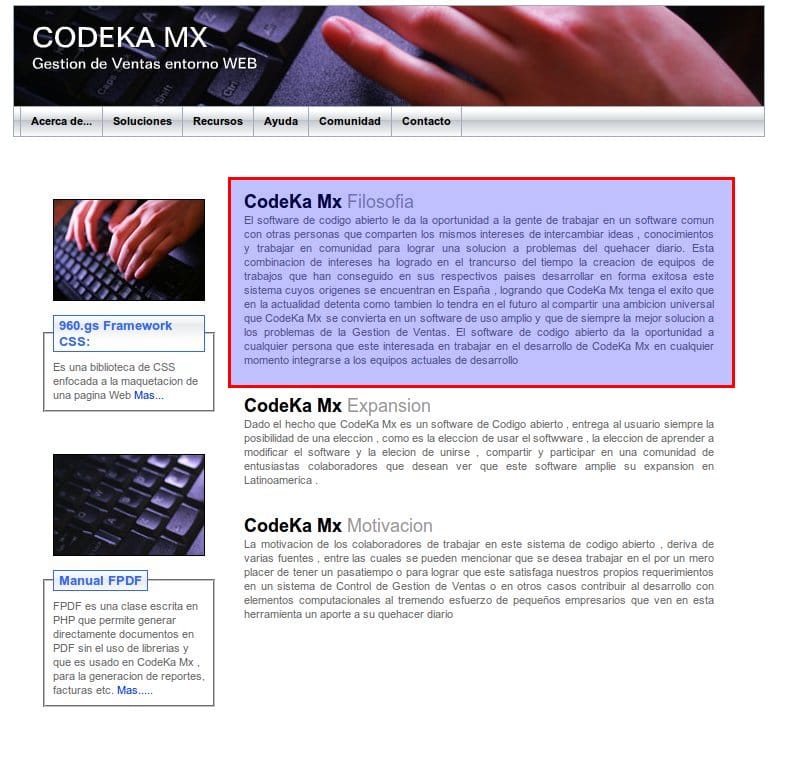 Codeka Maximun - Filosofía - CodekaMX Software Libre