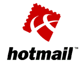El primer logo de hotmail