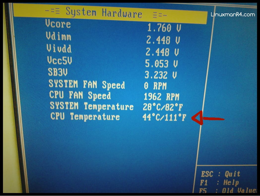 Clima fresco en el CPU