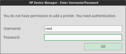 La contraseña de root