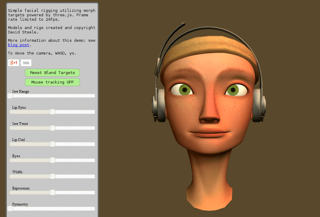 El Carotas Este experimento hace un uso intensivo de WebGL
