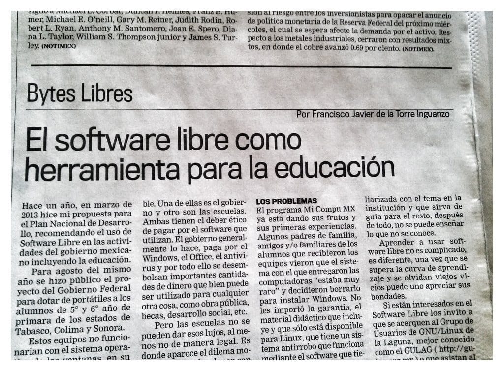 Featured image of post El software libre como herramienta para la educación