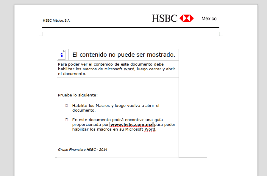 Featured image of post HSBC y su correo de notificación de transferencia de fondos a su favor