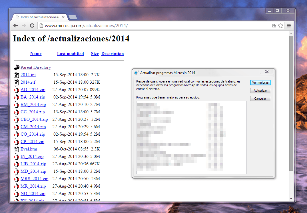 Featured image of post Actualizar Microsip con un servidor web local
