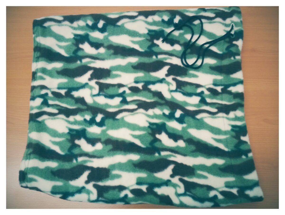 bufanda de tela polar