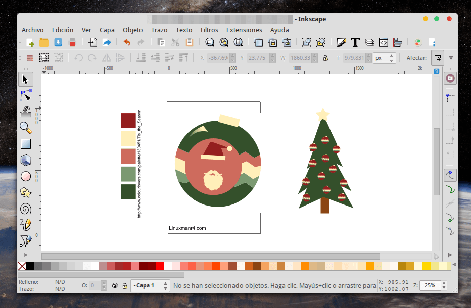 Featured image of post Imágenes navideñas con Inkscape