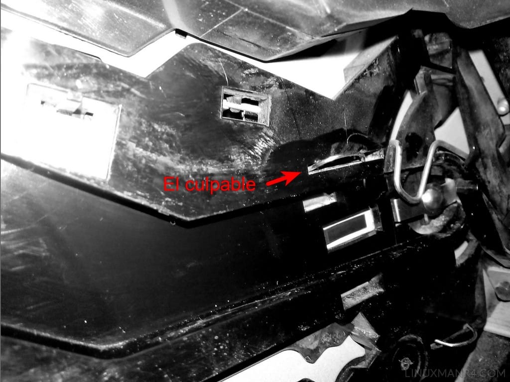 El culpable de la falla