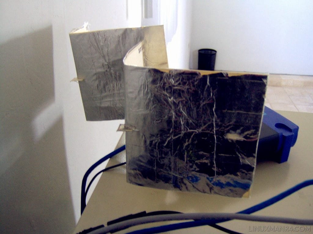 Antena EZ10 vista posterior