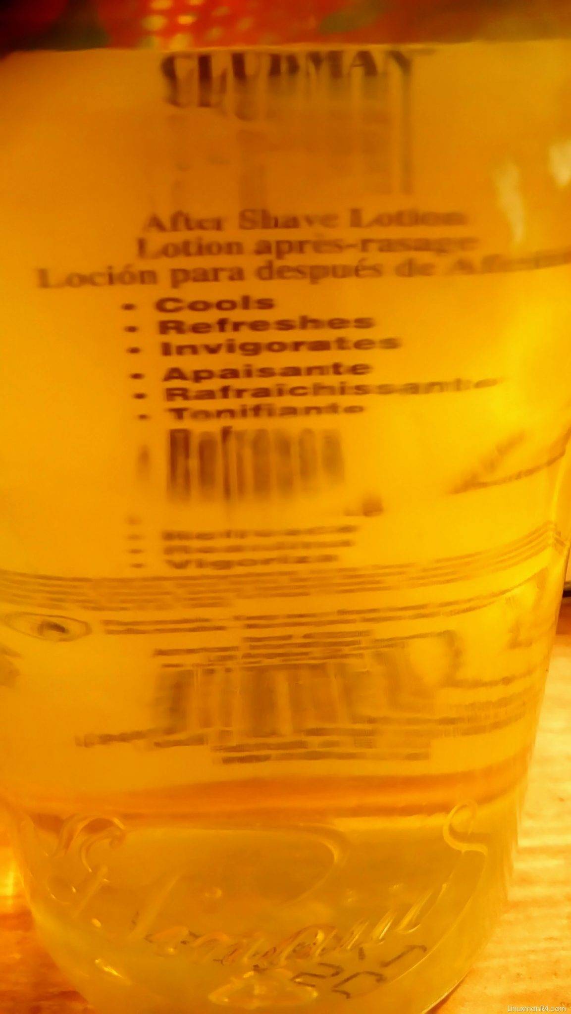 Clubman Pinaud Etiqueta