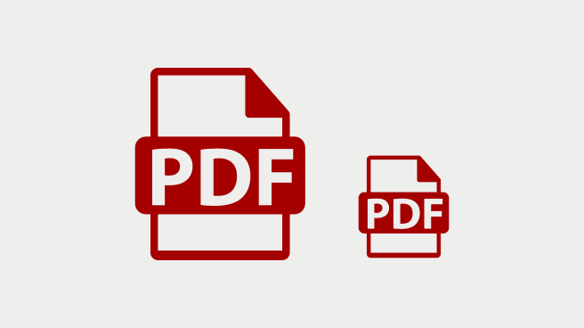 PDF a PDF más pequeño