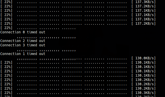 Connection time out \| descarga de programas desde AUR