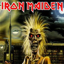Portada de un álbum de Iron Maiden.