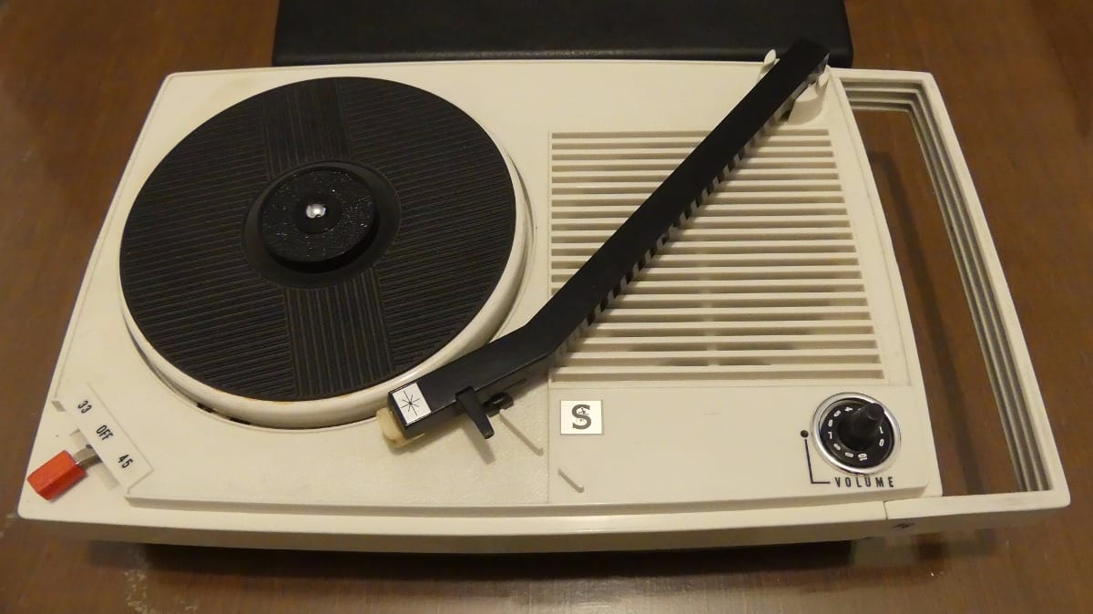 Tornamesa portátil.