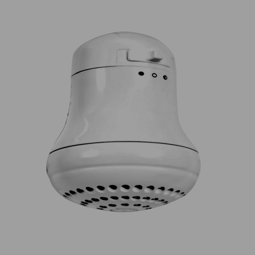 La famosa regadera eléctrica.