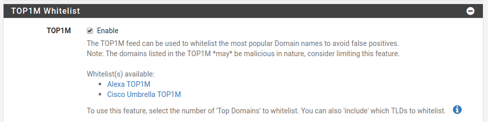 La opción TOP1M para evitar dolores de cabeza.