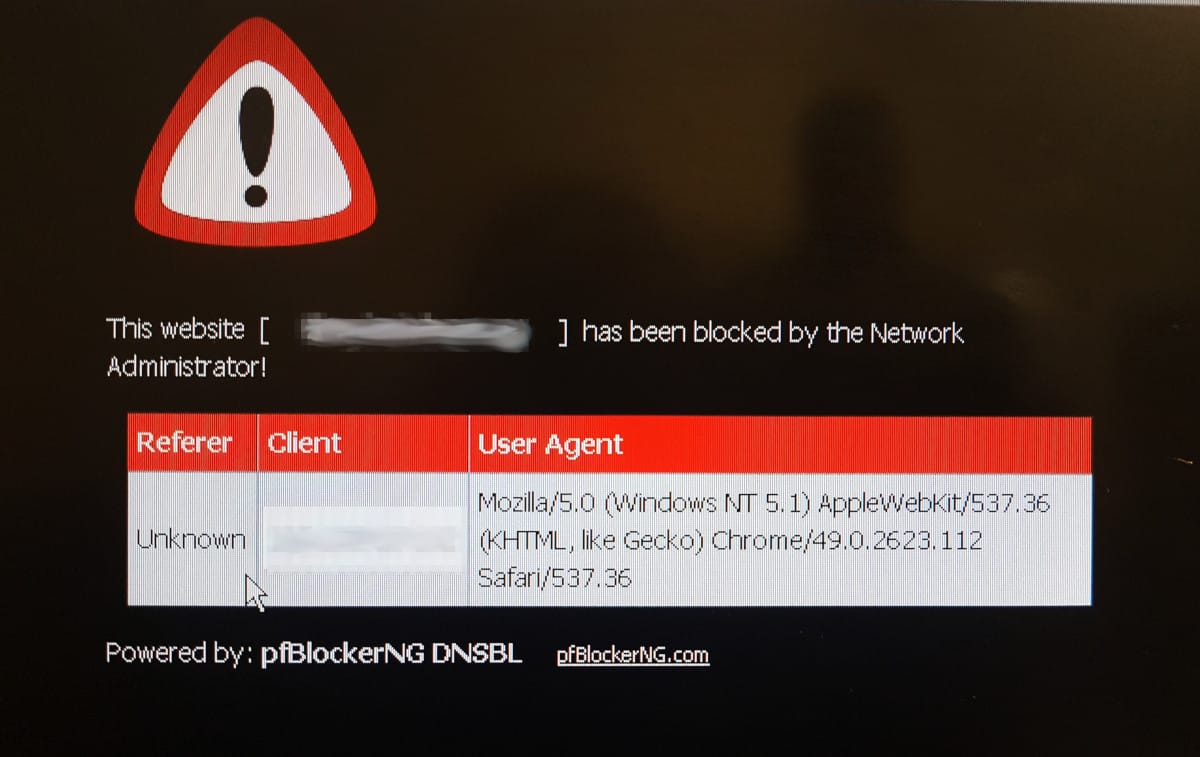 pfBlockerNG en acción.