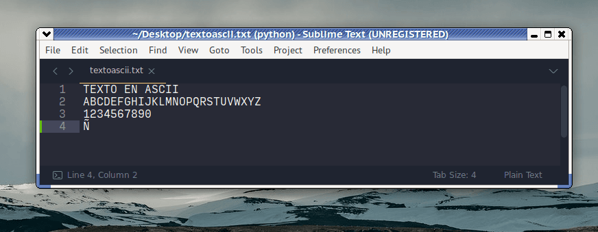 Archivo de prueba UTF8