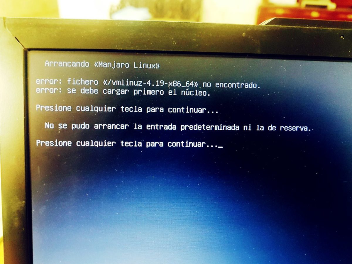 Featured image of post No se pudo arrancar la entrada predeterminada ni la de reserva.