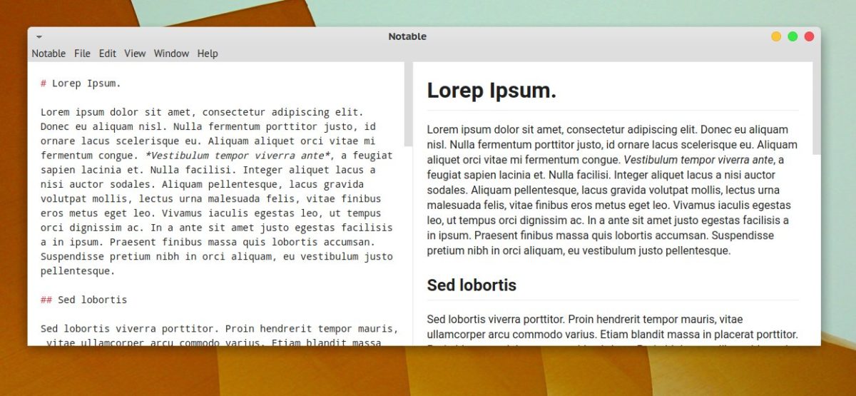 Featured image of post Notable, un programa para tomar notas usando markdown