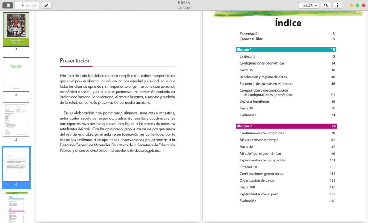 El resultado final, un pdf que contiene todas las imágenes del libro.