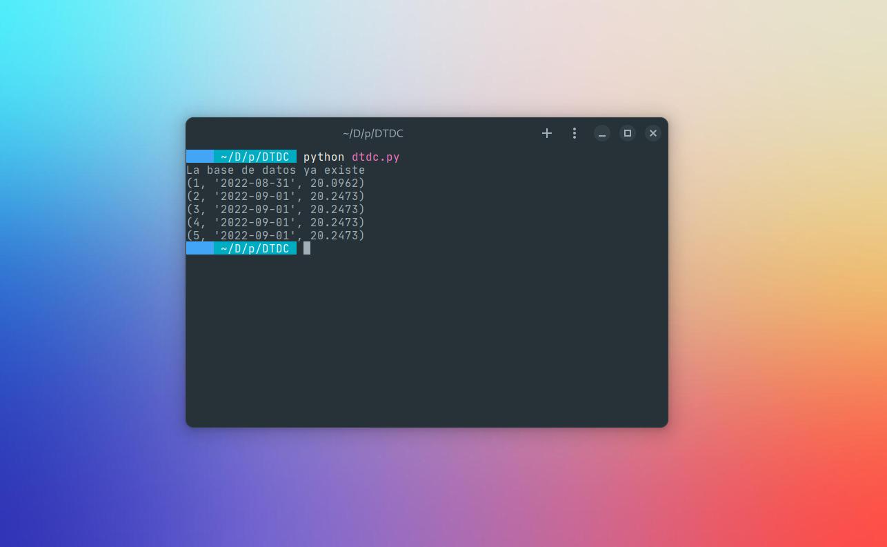 El programa que descarga el tipo de cambio de Banxico.