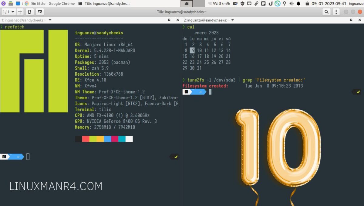10 años con Manjaro