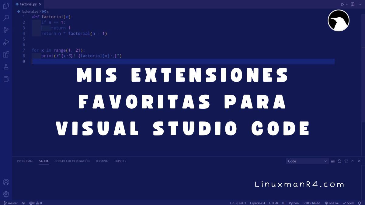 Featured image of post Mis extensiones favoritas para Visual Studio Code