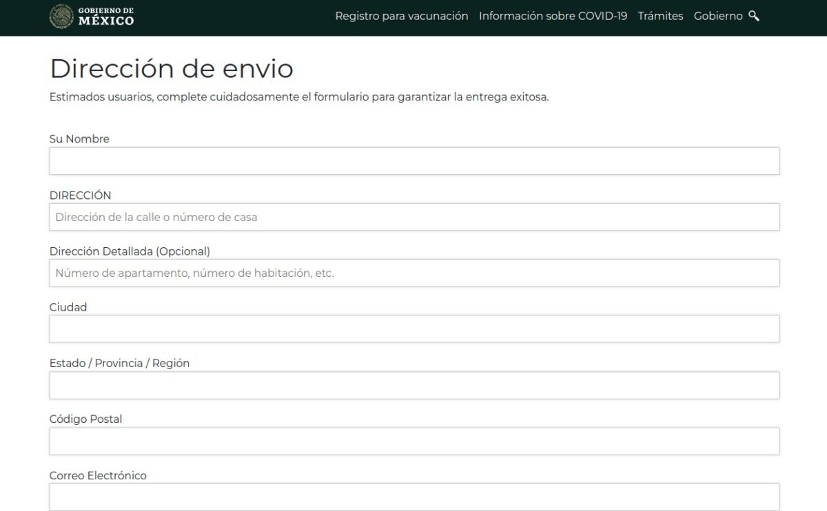 Recolección de información de la víctima.