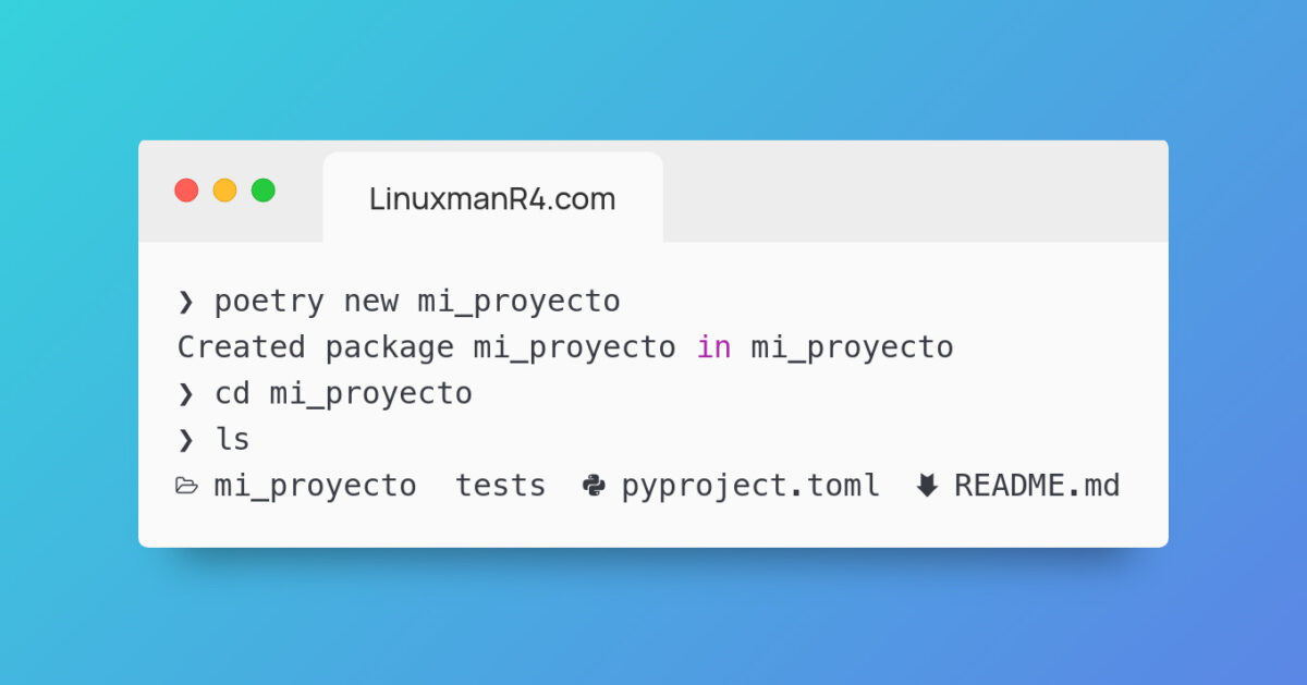 poetry new mi\_proyecto
