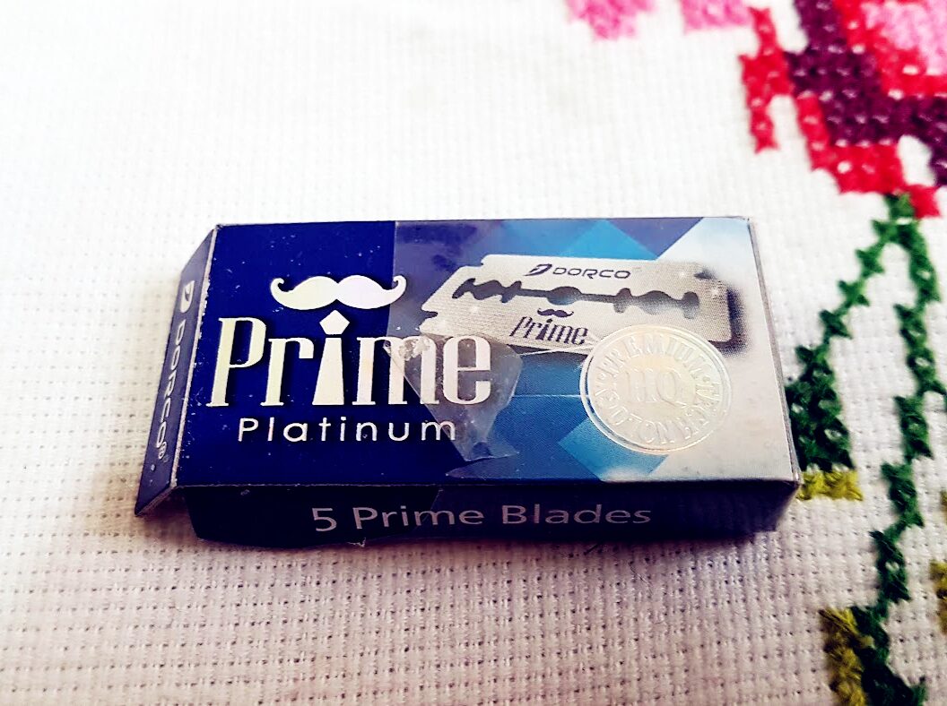 Hojas de afeitar Dorco Prime Platinum.